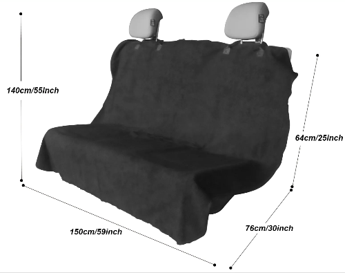 Back_Car_Seat_Towel_Black_measurements