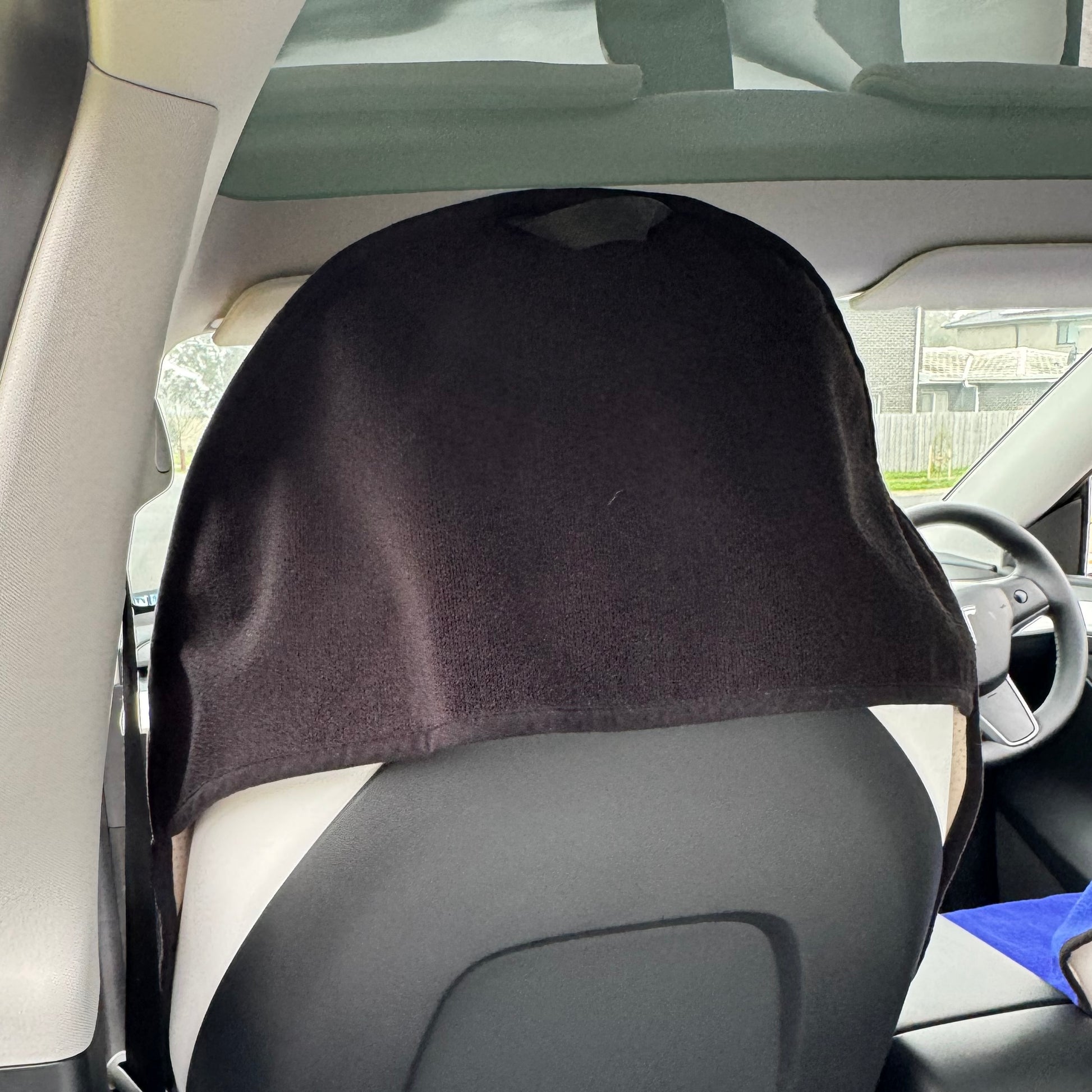 Car Seat Towel_back_hood_Black