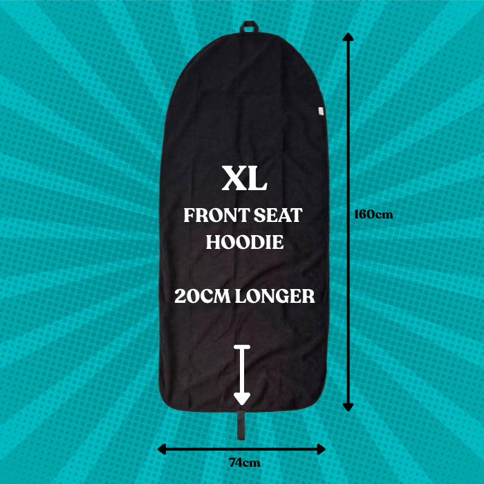 Game Day XL Seat Hoodie | Team Colour Car Seat Towels (Limited Edition)