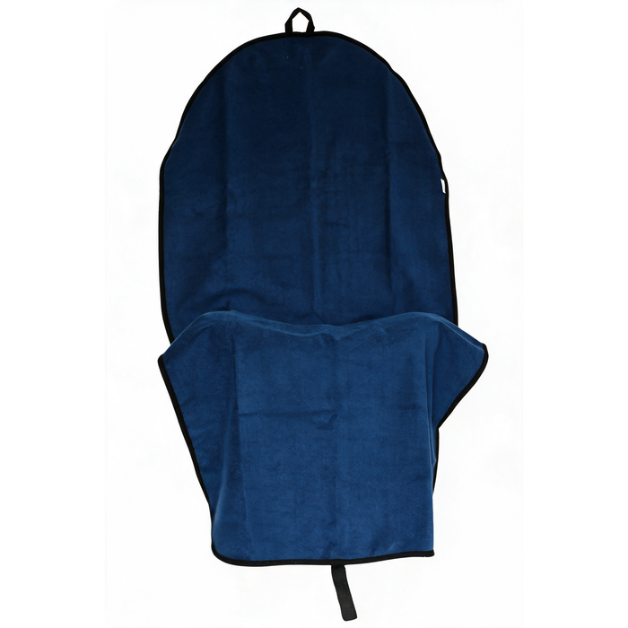 Navy XL car seat towel cover