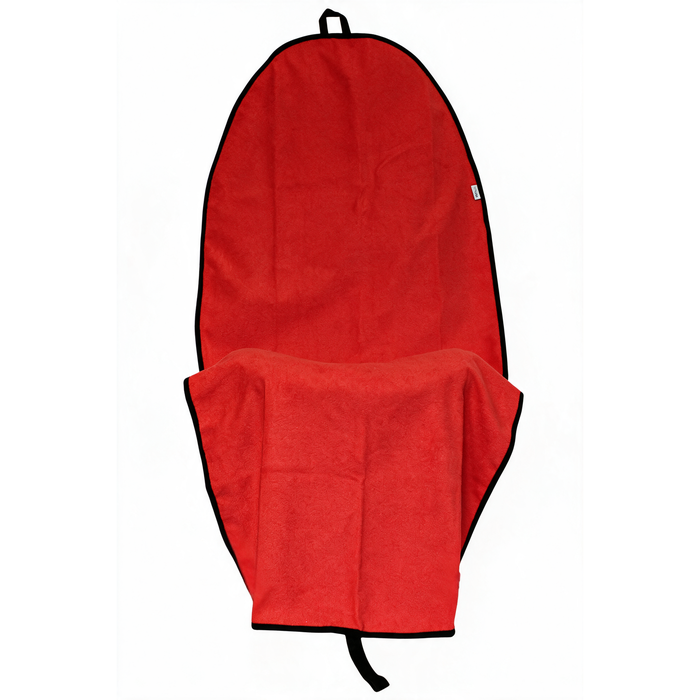 Red XL car seat towel cover
